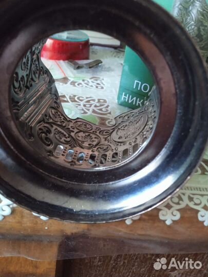 Подстаканник никелированный ржд