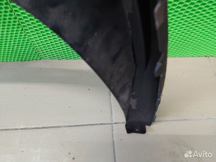 Спойлер (юбка) бампера задний Volkswagen Touareg