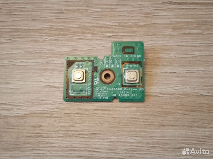 Плата кнопки включения Lenovo G580