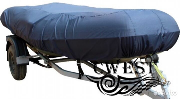 Чехол для транспотировки лодки 340 т.Синий