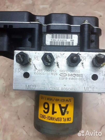 Блок управления ABS 58910-2B550 CM FL ESP(4WD) - O