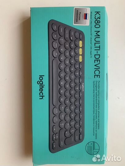 Беспроводная клавиатура logitech k380