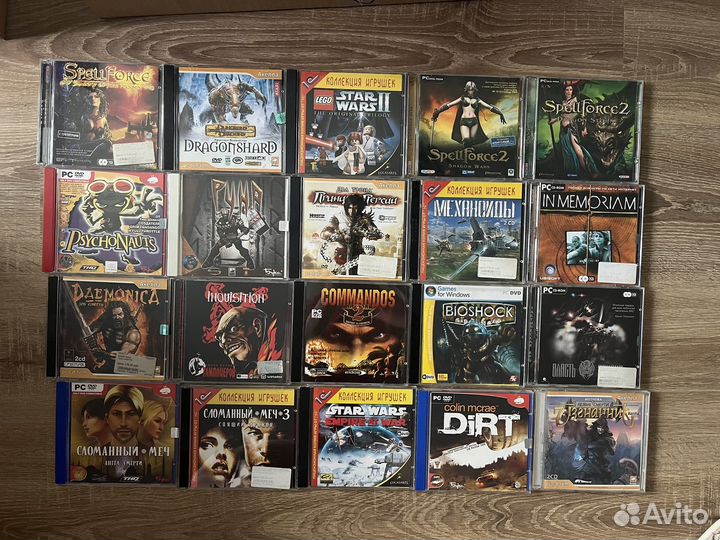 Диски с играми лицензионные. Компьютерные игры