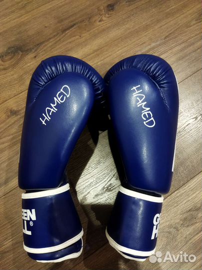 Боксерские перчатки 10 oz green hill