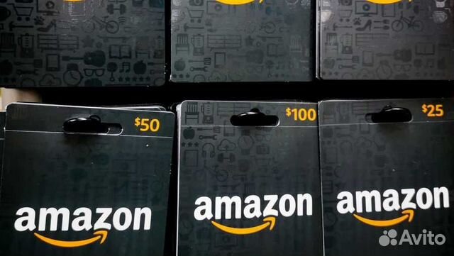 Карта Amazon Gift Card Подарочная карта купить в Москве | Хобби и отдых ...