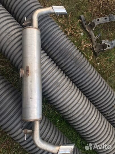 Глушитель на bmw