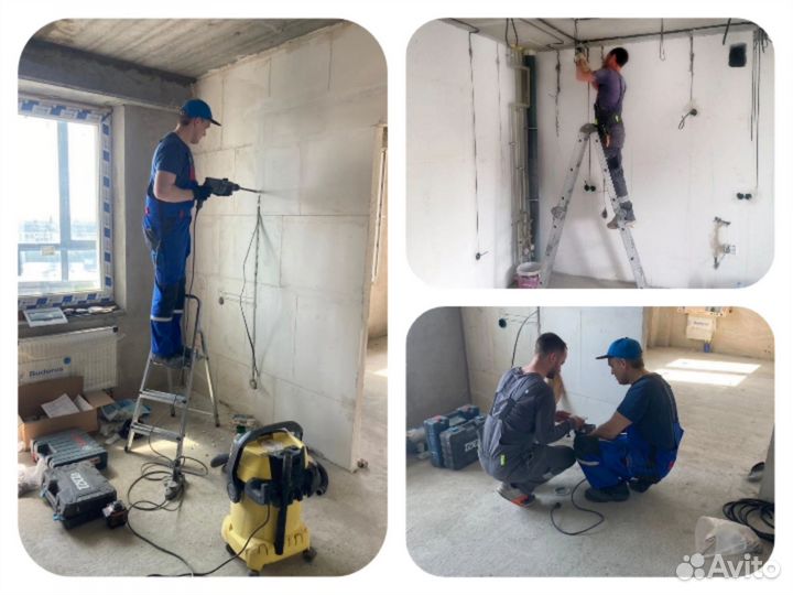 Электромонтаж с нуля и под ключ