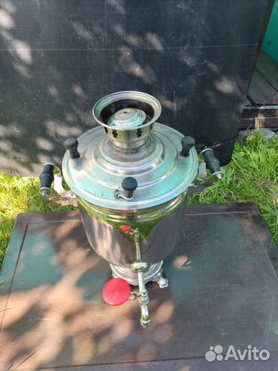 Самовар на дровах 7 литров бу