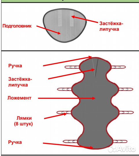 Подголовник для подъемника