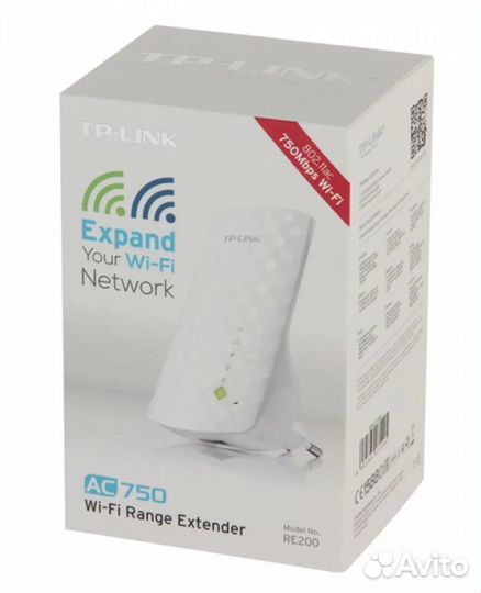 Усилитель Wi-Fi сигнала TP-link RE220 AC750