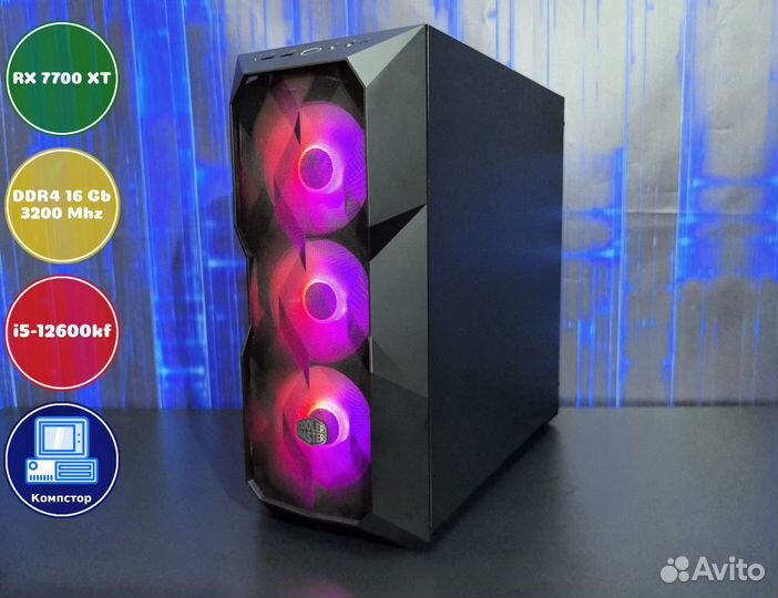 Системный блок i5-RX7700XT-16DDR4-BCE490872613-B760