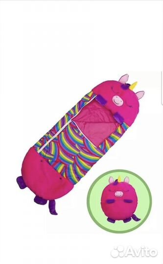 Спальный мешок детский подушка