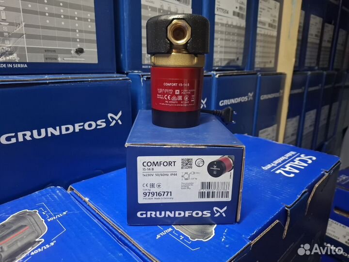 Насос циркуляционный Grundfos Comfort 15x14 B PM