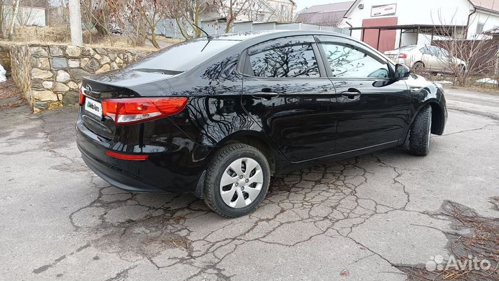 Kia Rio 1.6 МТ, 2016, 96 000 км