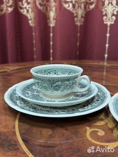 Чайное трио villeroy boch burgenland зеленый