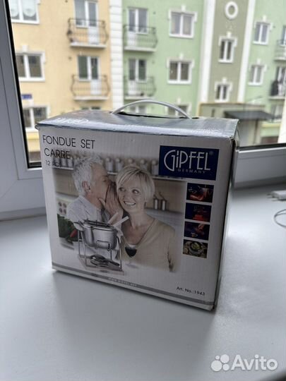 Набор для фондю gipfel новая