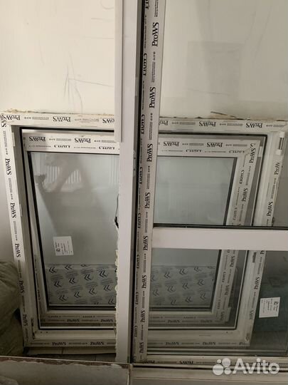 Балконный блок с дверью бу