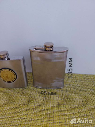 Фляжка из нержавейки