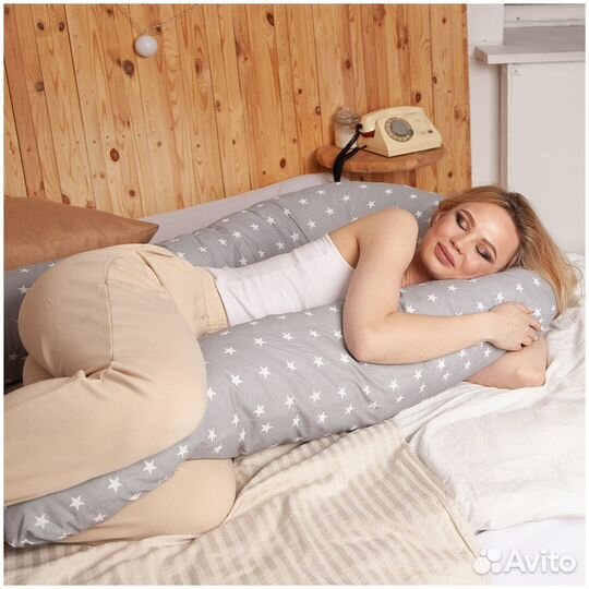 Подушка для беременных со сьемным чехлом