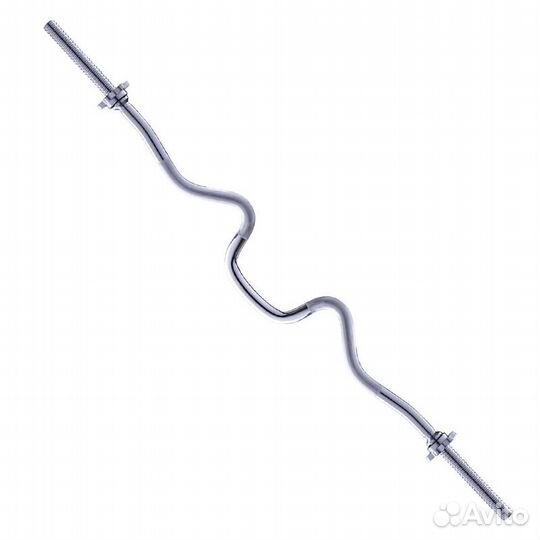 Гриф для штанги W-образный Voitto, d-25 мм