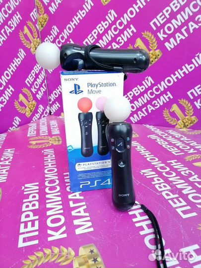 Игровые контроллеры PlayStation 4 Move