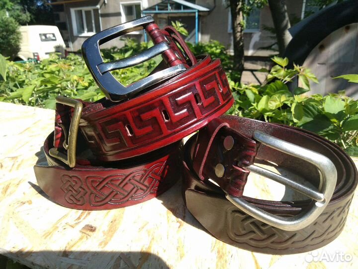Ремень натуральная кожа