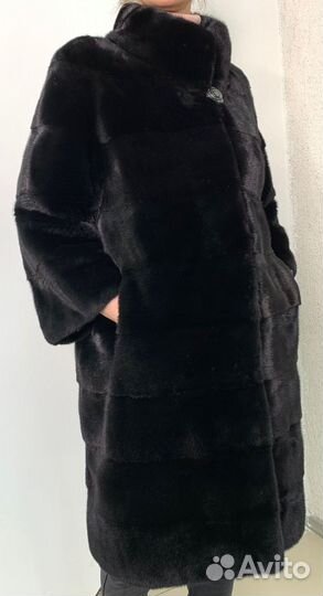 Шуба норковая блэклама