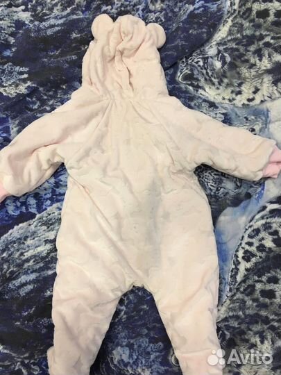 Комбинезон велюровый Мишка