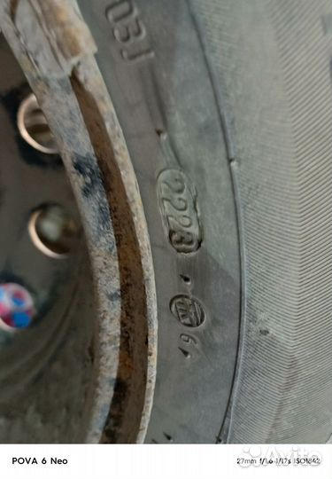 Комплект зимних колес r15 4/100