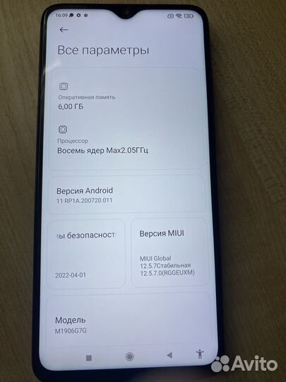 Xiaomi redmi note 8 pro 6 64gb