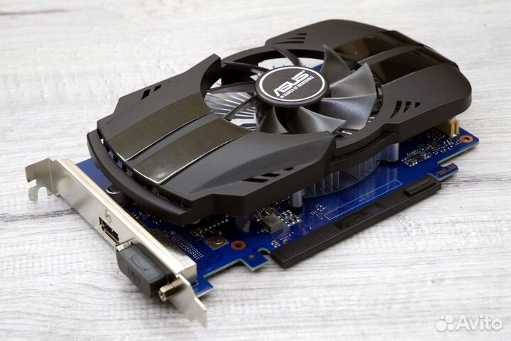 Видеокарта asus GeForce GT1030 OC 2GB Phoenix DDR5