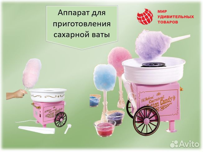 Гаджет для приготовления сахарной ваты