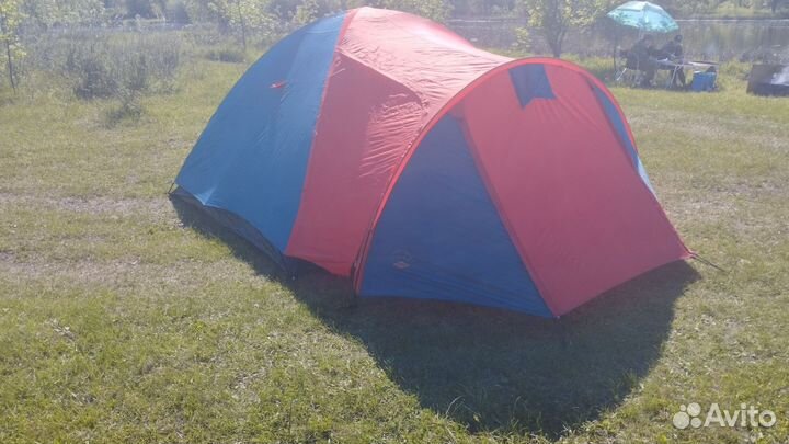 Палатка туристическая 4 местная с тамбуром