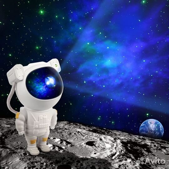 Ночник-проектор Космонавт с пу