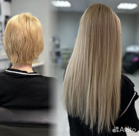 Наращивание волос,коррекция