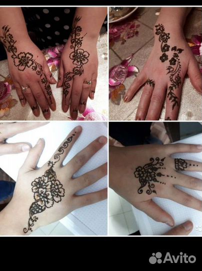 Рисунок хной. Хна яхты