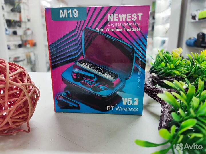 Беспроводные наушники TWS М19