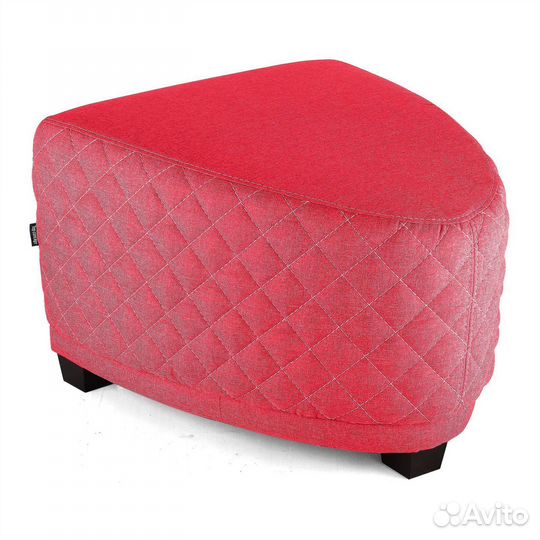 Пуф Tokio, рогожка коралл