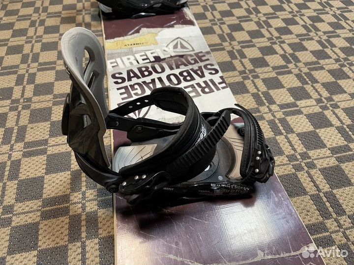 Сноуборд комплект Firefly Sabotage - 167 - M/L