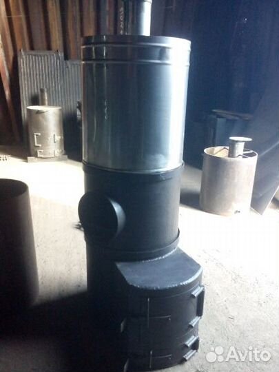 Печи банные из трубы