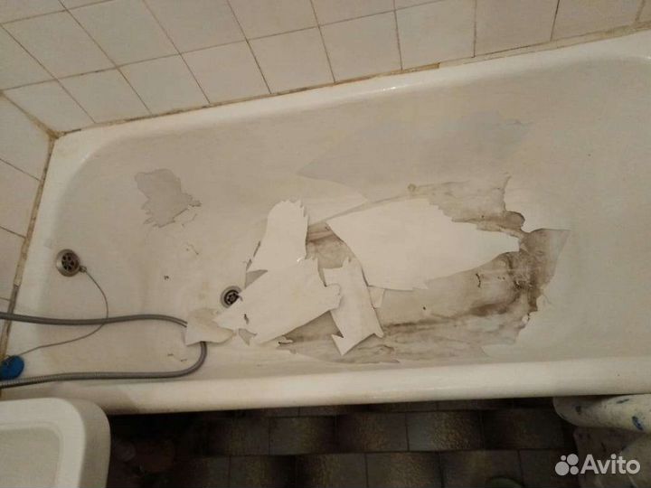 Реставрация ванн. Литьевой мрамор. Эмаль