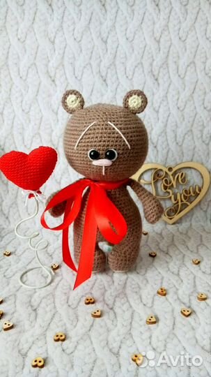 Вязаный мишка