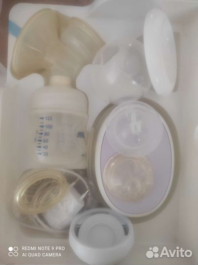 Молокоотсос электрический philips avent