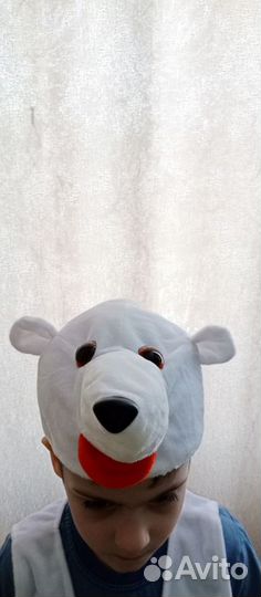 Новогодний костюм для мальчика 110 медведя
