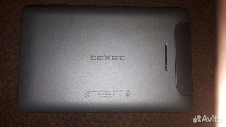 Планшет Texet