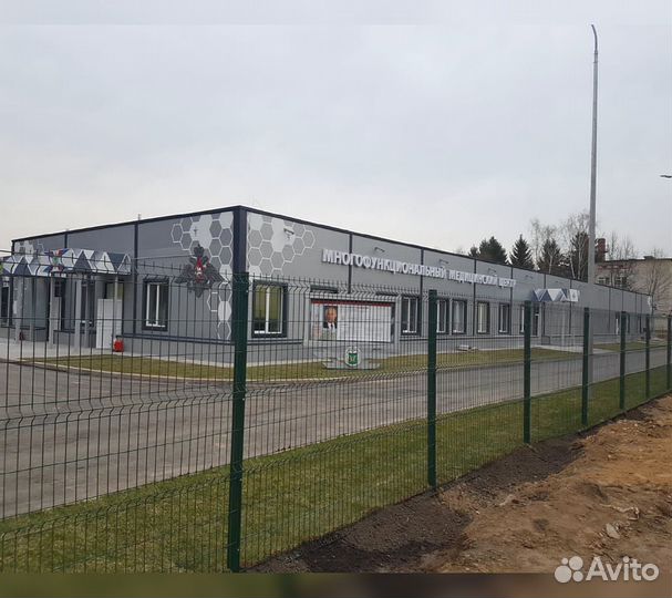 Забор сетка 3д