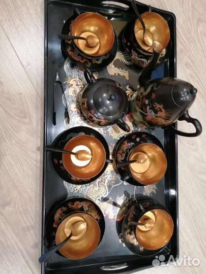 Сервиз чайный, антикварный 50-60 годы