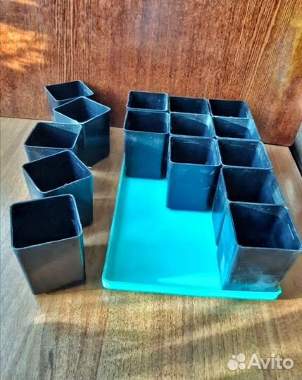 Горшки для рассады с поддоном