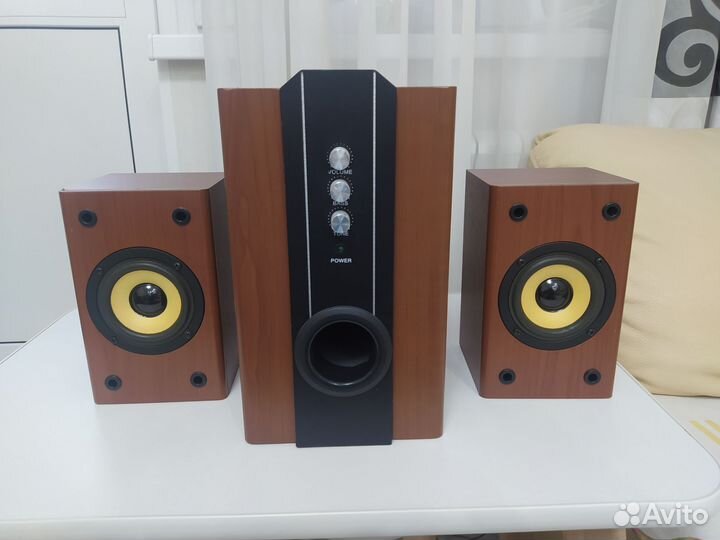 Колонки для компьютера с сабвуфером