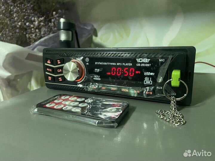 Магнитола Pioneer bluetooth/USB/AUX/FM